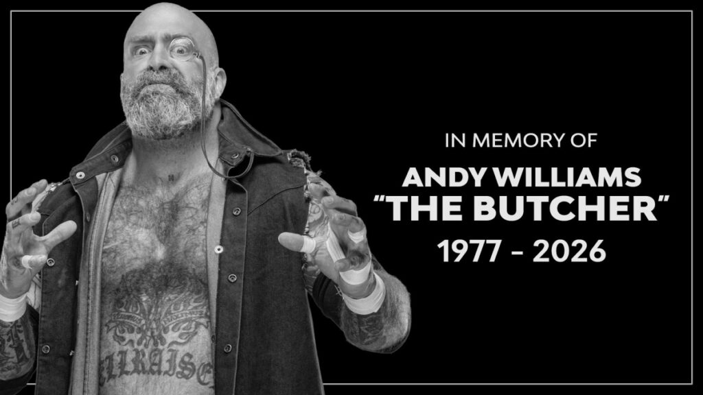 AEW star 'The Butcher' Andy Williams