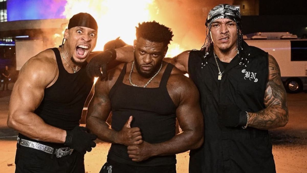 Royce Keys, Lucien Price & Bronco Nima of 946 in WWE