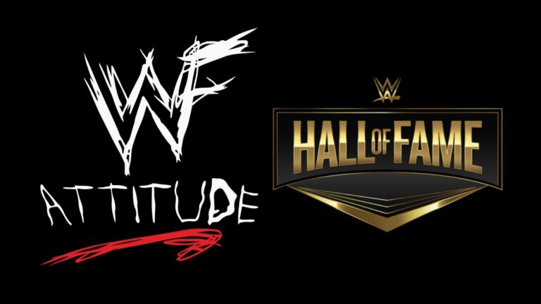 WWE Hall of Fame and Attitude logos