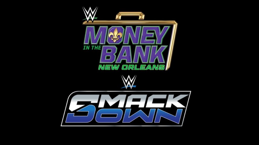 WWE Money in the Bank and SmackDown logos