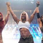 B-Fab, Michin WWE Women's Tag Team Champions with Jade Cargill