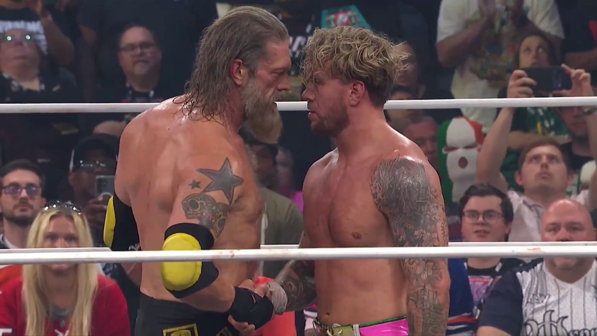 Cope and Will Ospreay at AEW WrestleDream