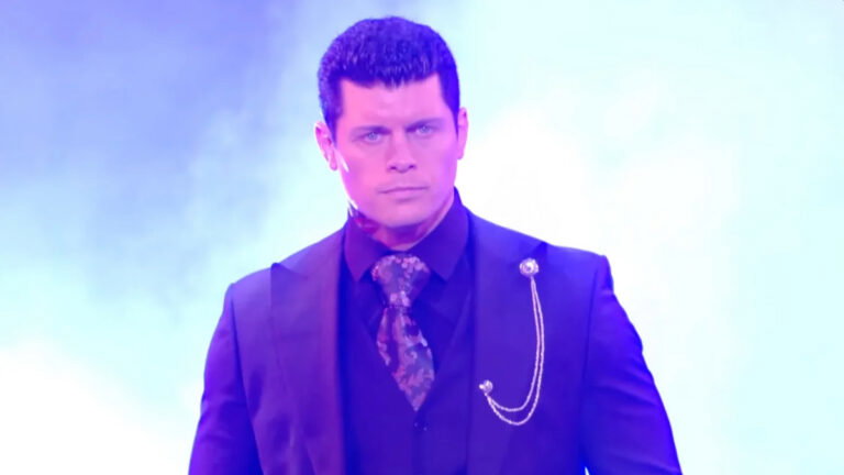 WWE star Cody Rhodes when he was in AEW