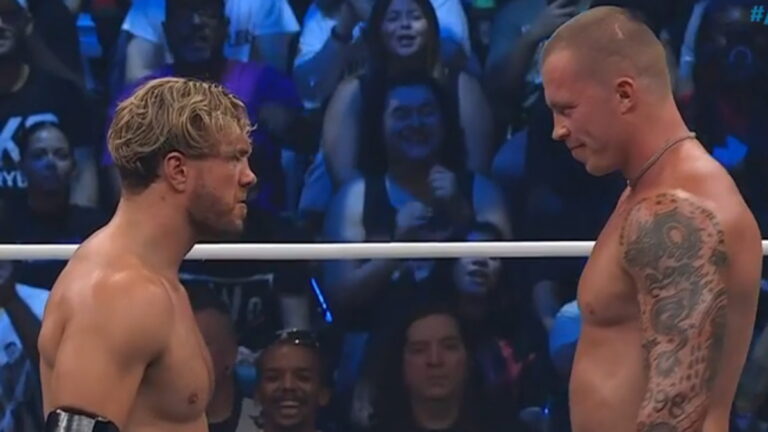 AEW stars Will Ospreay and Kyle Fletcher