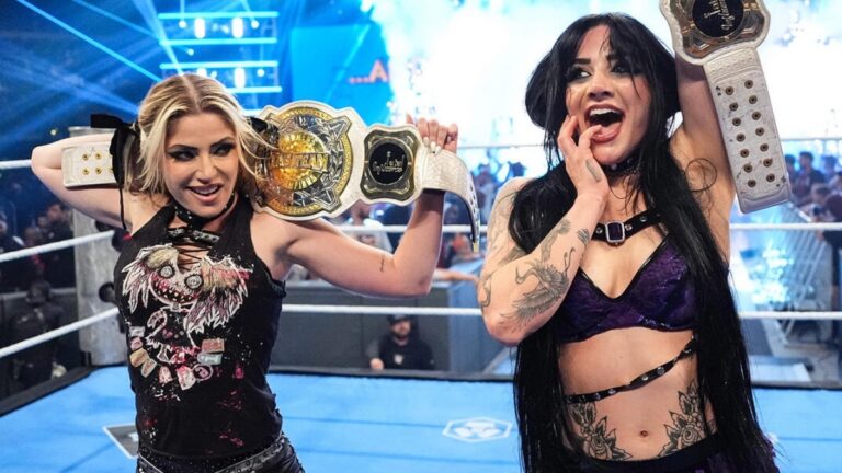 WWE Women's Tag Team Champions Alexa Bliss and Tatum Paxley