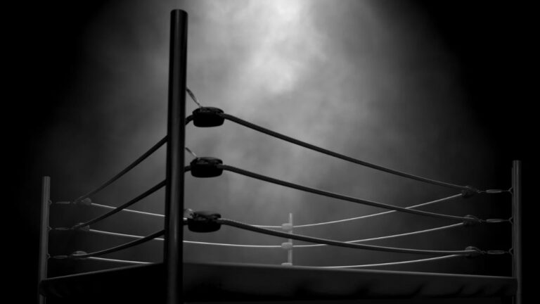 a wrestling ring