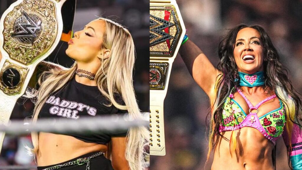 Women's World Champion Liv Morgan and WWE Women's Champion Chelsea Green