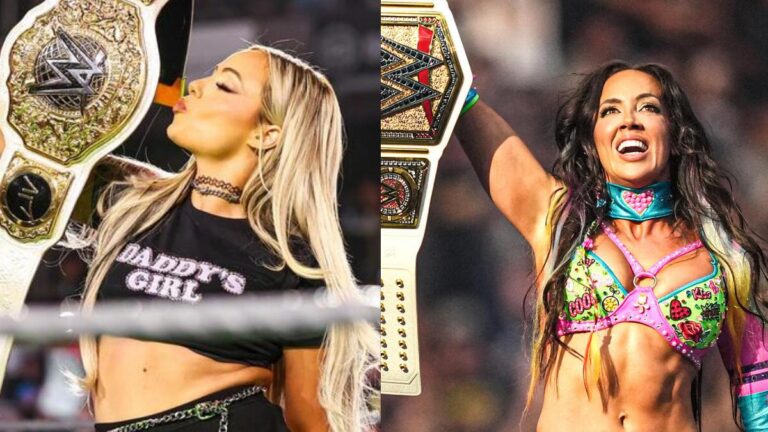 Women's World Champion Liv Morgan and WWE Women's Champion Chelsea Green