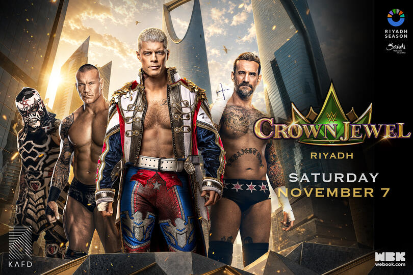WWE Crown Jewel 2026 poster