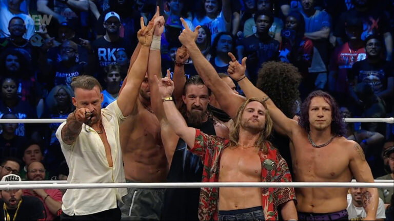 The Dogs & Bang Bang Gang united on AEW Dynamite