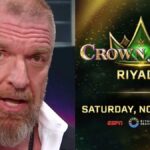 Triple H and WWE Crown Jewel logo